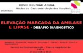 ELEVAÇÃO  MARCADA DA AMILASE E LIPASE -  DESAFIO  DIAGNÓSTICO