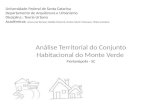 Análise Territorial do Conjunto Habitacional do Monte Verde  Florianópolis - SC