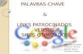 PALAVRAS-CHAVE    & LINKS PATROCINADOS  VERSUS  SITES OTIMIZADOS