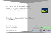 II Conferência Internacional  sobre Finanças Sustentáveis em Mercados Emergentes