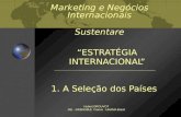 Marketing e Negócios Internacionais Sustentare