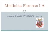 Medicina Forense I A