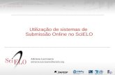 Utilização de sistemas de  Submissão Online no  SciELO