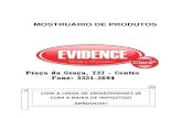 Catálogo Loja Evidence