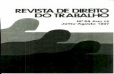 Revista de Direito do Trabalho nº 68 jul ago 1987
