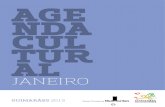 Agenda Cultural Guimarães Janeiro 2013