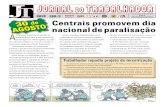 Força Sindical e demais Centrais divulgam jornal unificado sobre Dia Nacional de Paralisações