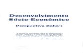 Desenvolvimento Sócio-Econômico, Uma Perspectiva Bahá'í