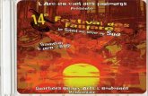 Programa del 14 festival de Fanfares de Montpellier