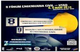 II Fórum Engenharia Civil da UTAD
