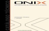 Onix Distribuidora de Produtos Elétricos - Catálogo Técnico