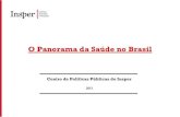 Panorama da saúde no Brasil