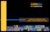 Relatório de Atividades - Ceketec - Ensino Fundamental - 2012