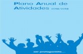 Plano Anual de Atividades 2012/13