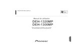 Auto Radio Pioneer DEH-1320MP (Oferta Colunas TS-G1011I 10 cm) - Manual Sonigate