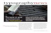 artigo de jornal "Helvetica"