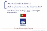 AXA Barómetro Reforma - com comparação internacional