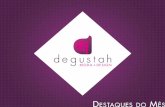 Catalogo Degustah - Destaque do Mês 2012-03