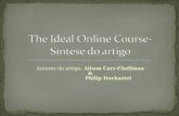 The ideal online course