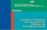 Vol.31 - Estudos e Pesquisas da Secretaria de Políticas de Previdência Social