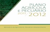 Plano agrícola 2011/2012
