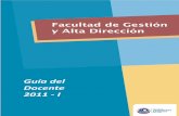 Anexos Guía del Docente 2011-1 FGAD PUCP