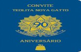 Convite aniversário Teolita Gatto