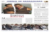 Jornal de Araraquara - ED. 954 - 06 e 07 de Agosto de 2011