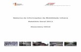 Relatório geral de mobilidade urbana 2011