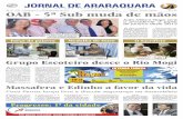 Jornal de Araraquara - ED. 1023 - 01 e 02 de Dezembro de 2012