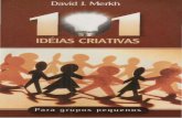 101 idéias criativas para grupos pequenos (david j merkh)