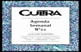 Cultra · Agenda Semanal 11
