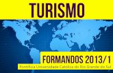 Convite Formatura Turismo PUCRS 2013/1