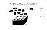 A pedagogia nova