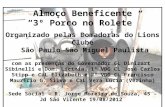 Almoço Beneficente - LCSP São Miguel Paulista - 19/08/12