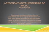A TERCEIRA VIAGEM MISSIÓNARIA DE PAULO