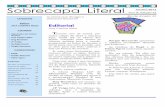 Jornal Sobrecapa Literal - Ano III - Edição 23 Jan/2013
