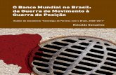 O Banco Mundial no Brasil: da guerra de movimento à guerra de posição