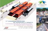 17º Congresso Brasileiro de Transporte e Trânsito da ANTP