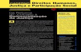 Caderno Direitos Humanos, Justiça e Participação Social