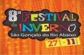 8° Festival de Inverno de São Gonçalo do Rio Abaixo