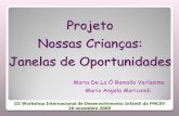 III Workshop Internacional - Maria De La O