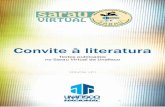 Convite à literatura - Sarau Virtual