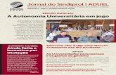 Jornal do Sindiprol/Aduel -  Autonomia Universitária