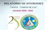 GESTÃO 2009-2010: RELATORIO DE ATIVIDADES