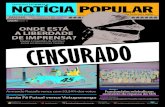 Jornal Notícia Popular - Edição 33 - 11 de outubro de 2012