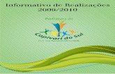 Informativo de Realizações 2009/2010 - Capivari do Sul
