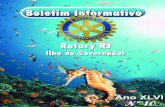 Boletim N° 10 do Rotary RJ Ilha do Governador