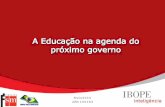 Educação na agenda do próximo governo (@todoseducacao)