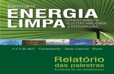 Seminário Energia Limpa: Conhecimento, sustentabilidade e integração